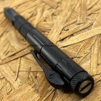 FPSTACTICAL Kuboton Compact OTF Tactical Pen Knife Black with Dual Edge Blade 1.75"