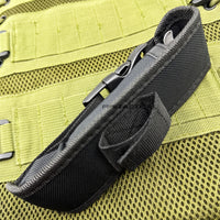 FPSTACTICAL Eclectic Automatic OTF Switchblade Stiletto Knife White Marble w/ Damascus 5"