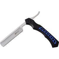 MTech USA Cut-Throat Shaving Razor Black and Blue MT-1007BL 3.75"