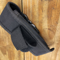 FPSTACTICAL Aurelian OTF Knife Black & Gold w Damascus Blade & Molded Handle 3.5"