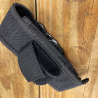 FPSTACTICAL Gild Tanto OTF Knife Black & Silver w Damascus Blade and Rubberized Handle 3.5"