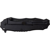 Dark Side Black & Gray Dragons Eye Spring Assisted Fantasy Pocket Knife 3.5"