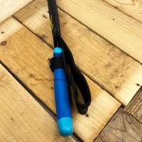 Elk Ridge Fixed Blade Camping / Fishing / Hunting Fillet Knife with Nylon Fiber / Rubber Handle , Scalloped Blade, and Sheath 8"
