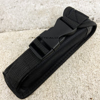 FPSTACTICAL Neart Drop Point OTF Knife Two Tone Black & Silver with Rubberized Handle 3.75"
