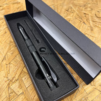 FPSTACTICAL Kuboton Compact OTF Tactical Pen Knife Black with Dual Edge Blade 1.75"
