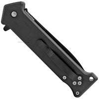Pacific Solutions "The Joker" Stainless & ABS Spring Assisted Knife Black 3.5"
