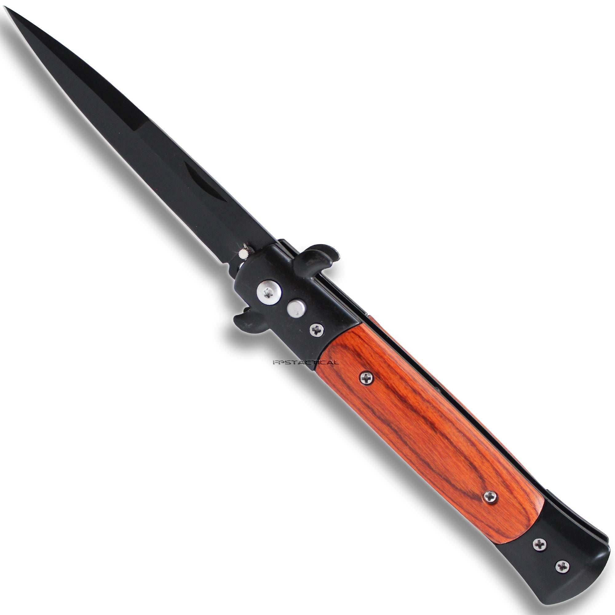 FPSTACTICAL Black Cherry Italian Style Stiletto Switchblade