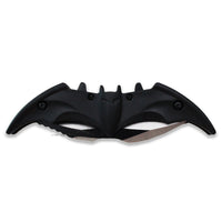 Pacific Solutions Dual Blade Bat Wing Spring Assisted Knife Black and Silver 4.5"
