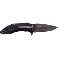 MTech USA Ball Bearing Black / Gray Manual Folding Pocket Knife w Tinite Coated Blade 3.75" MT-1034BK
